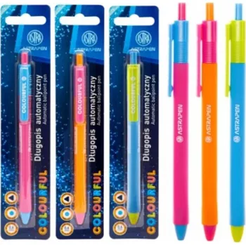 Propiska automatická modrá Astra