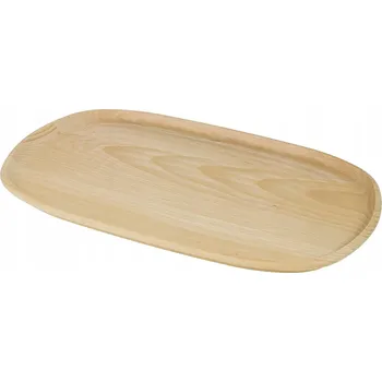 Obraz DŘEVĚNÝ OVÁLNÝ TALÍŘ mísa buk