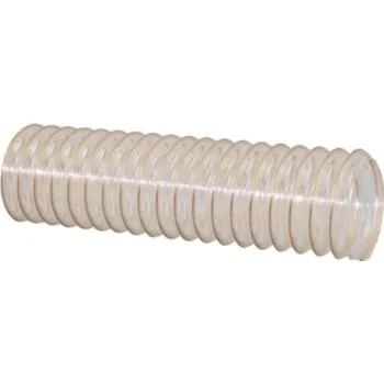 Ventilační potrubí HADICE Flexadur PU-2M O/AE - 60/64,2 mm - Hadice pro odsávání mírně abrazivních materiálů, odolná hydrolýze a hnilobě