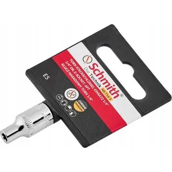 Klíč NÁSTRČNÝ KLÍČ TORX 1/4 E5