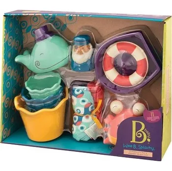 Hračka pro nejmenší B.TOYS: Wee B. Splashy sada do koupele 1568
