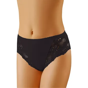 Kalhotky Dámské krajkové kalhotky Abella Emili Barva/Velikost: černá / L/XL