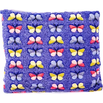 Polštář PLYŠOVÝ dekorativní POLŠTÁŘ pro DĚTI - motýlci