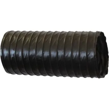 Ventilační potrubí HADICE FLEXADUR PVCX-1N SE X, černá - vzduch a prach, -30/+80°(+100°C), průměr 225 mm