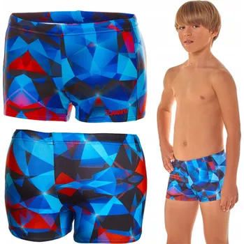 Chlapecké plavky Chlapecké plavky dětské kraťasy šortky boxerky POLSKÉ 158 ZAGANO