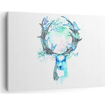 Obraz Obraz na plátně do obýváku, ložnice 70x50 abstrakce foto obrazy na zeď