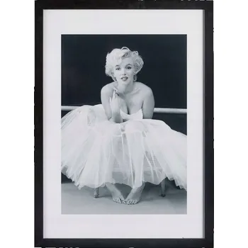 Obraz Rám 30x30 cm černý dřevěný - Foto rámeček na fotografie, plakáty 30x30 cm