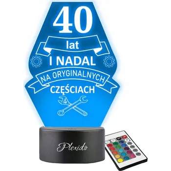 Lampička Plexido vícebarevná Noční lampa