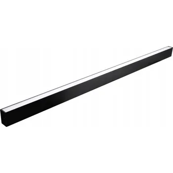 Stropní přisazené svítidlo Bemko 23 W s integrovaným LED zdrojem 120 cm černé