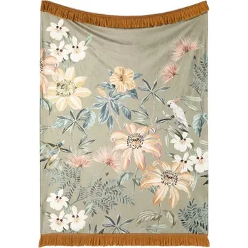 Přehoz na lůžko Přehoz Sagara Green 130x180