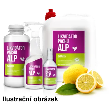 Pohlcovač pachu Likvidátor pachu ALP - Zvířata - Citron Objem: 1000 ml