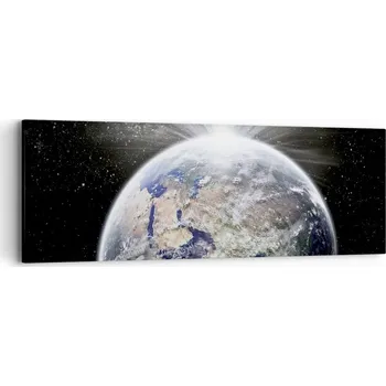 Obraz Obraz na plátně do obýváku, ložnice 90x30 astronomie foto obrazy na zeď