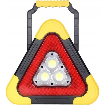 Svítilna Solární COB LED světlo trojúhelník s funkcí powerbanky