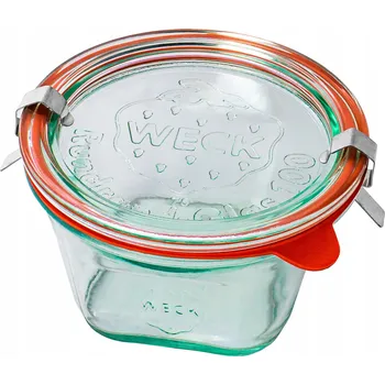 Sklenice Zavařovací Sklenice Weck Quadro WE-768-100 290 ml