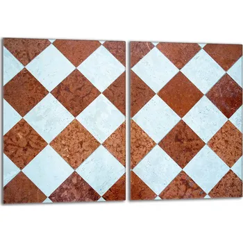 Kuchyňské prkénko Krájecí deska TMK ArtDeko sklo 2 ks