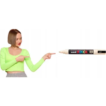 Popisovač s pigmentovým inkoustem Posca Uni béžový