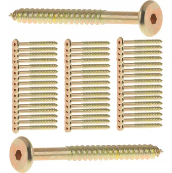 Vrták Šrouby do dřeva Marcopol 6,5 x 70 mm 50 ks