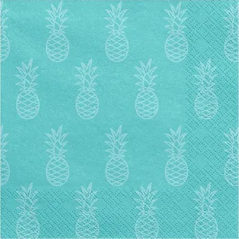 Papírový ubrousek Ubrousky na oslavu narozenin Aloha Ananasy 20 ks