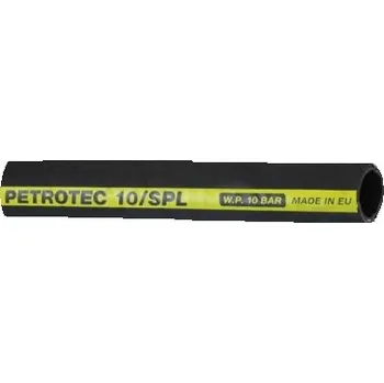 Zahradní hadice HADICE PETROTEC 10/SPL - tlaková a sací hadice pro ropné produkty,10 bar -40/+100°C, 76/89 mm