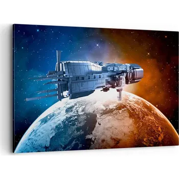 Obraz Foto obraz na plátně canvas 100x70 kosmos obývací pokoj ložnice na zeď velký