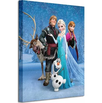 Obraz Plakát Filmový, Pohádkový, Frozen, Ledové království 40 x 50 cm