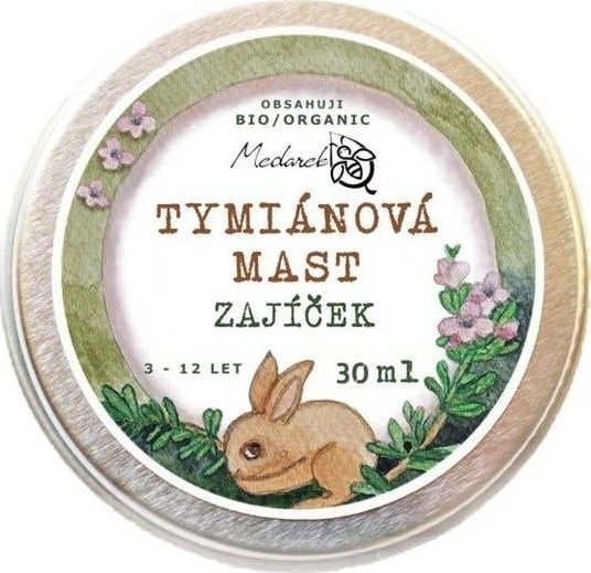 Medarek Tymiánová mast Zajíček -30 ml.