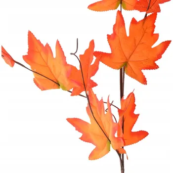 umělá květina Dekorativní Větvička podzimního listí