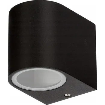 Venkovní osvětlení Venkovní nástěnné svítidlo 1x GU10 ČERNÉ O