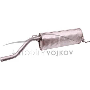 Zadní díl výfuku Zadní díl výfuku Fiat Punto grande 1.4 8V