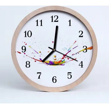Hodiny Nástěnné hodiny Tulup vícebarevné 20 cm