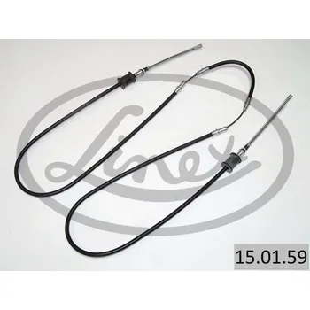 Lanko parkovací brzdy Tažné lanko, parkovací brzda LINEX 15.01.59