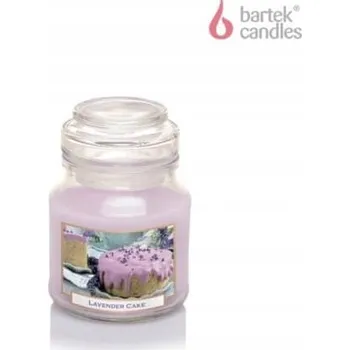 Svíčka Parafínová vonná svíčka Levandulový dort Bartek Candles 1 ks