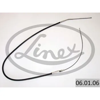 Lanko parkovací brzdy Tažné lanko, parkovací brzda LINEX 06.01.06