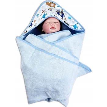 Prostěradlo Deka s kapucí Duet 100 x 100 cm zelená