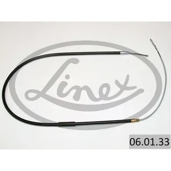 Brzdová hadice Tažné lanko, parkovací brzda LINEX 06.01.33