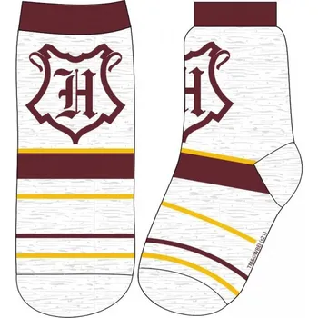 CHLAPECKÉ PONOŽKY HARRY POTTER světle šedé 23/26