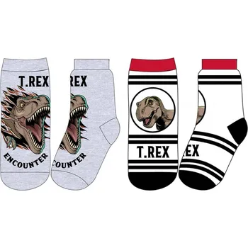 CHLAPECKÉ PONOŽKY DINOSAURUS JURSKÝ SVĚT SADA 2 KS 27/30