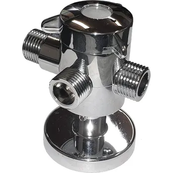 Sprchový set MAURITIUS Přepínač sprchy - plast chrom, 2 polohový () RIDDER