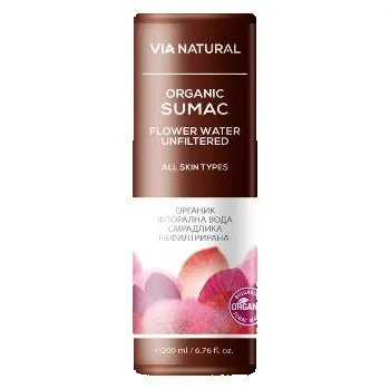 Organická sumachová pleťová voda Via natural 200ml tekutá
