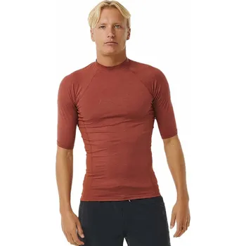 Rashguard Pánské lycrové triko RIP CURL DAWN PATROL, krátký rukáv - 2XL