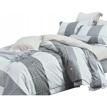 Povlečení Sada povlečení 160x200 cm bavlněný satén, vícebarevná, 3 dílná