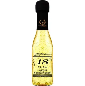 Zlaté šumivé 0,2 l Gold Cuvee 18 let (Zlaté šumivé - Dárková vína a šumivá vína)