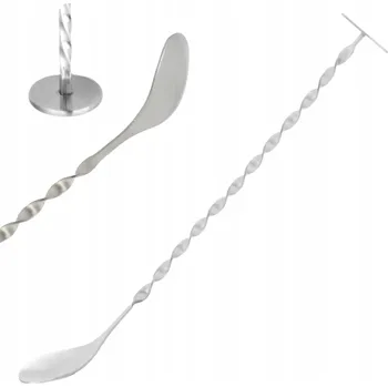 Příbor Dlouhá barmanská lžíce MÍCHACÍ LŽÍCE barmanská lžíce 27 cm SE STOPKOU