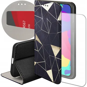 Pouzdro na mobilní telefon Flipové pouzdro Hello Case pro Huawei P Smart 2019, zlaté
