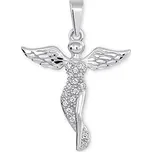 Brilio Stříbrný přívěsek Anděl se zirkony 446 001 00379 04
