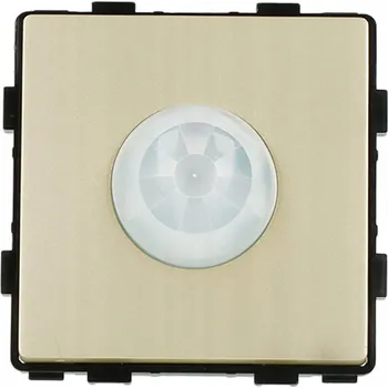 Nástěnné svítidlo Modul Vložka Senzor Pohybu PIR Nástěnné Světlo Zlatý