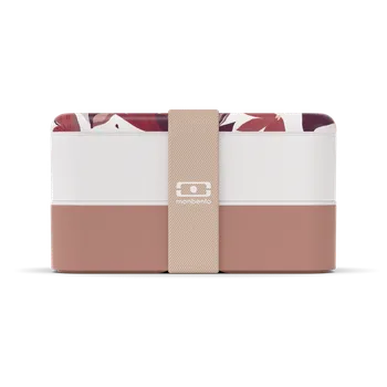 Jídlonosič Monbento Original svačinový box 1 l, pink vegetal, 11124123