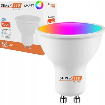 Žárovka LED žárovka SuperLED GU10 5W A+
