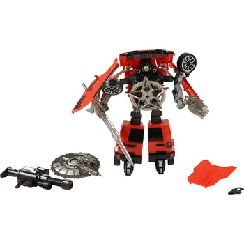 Robot rozložitelné auto červené