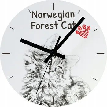 Hodiny Nástěnné hodiny Art-Dog bílé 20 cm